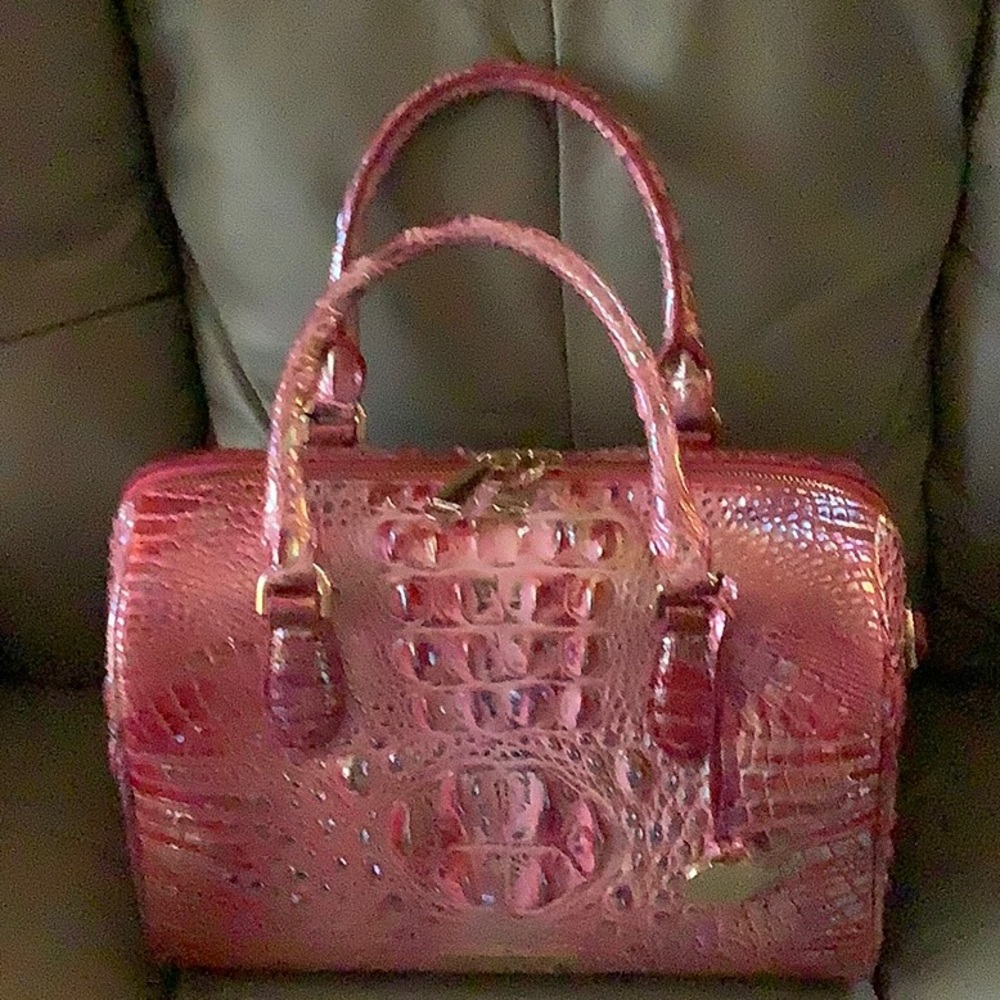 Brahmin Stacy Magenta Wonderland Melbourne bag